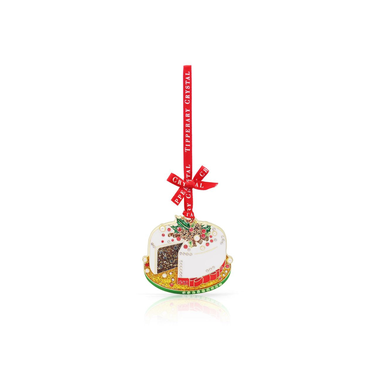 Christmas Cake Sparkle Decoration by Tipperary