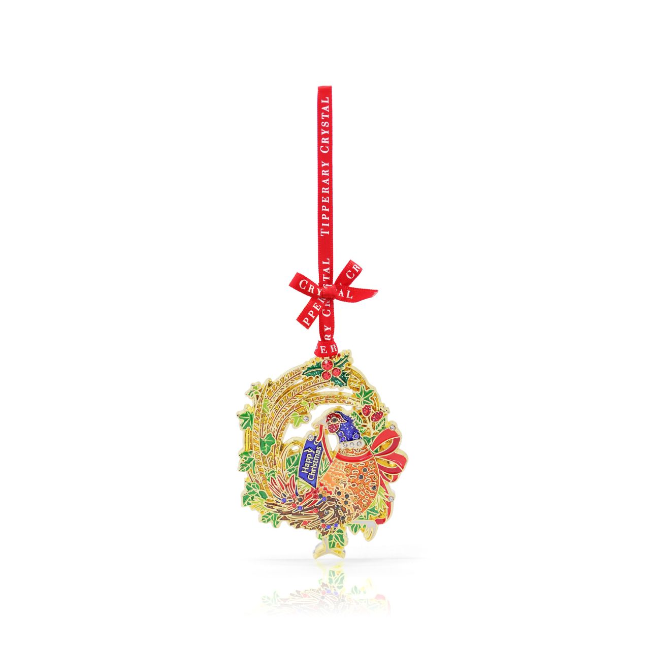 Pheasant Sparkle Christmas Ornament by Tipperary