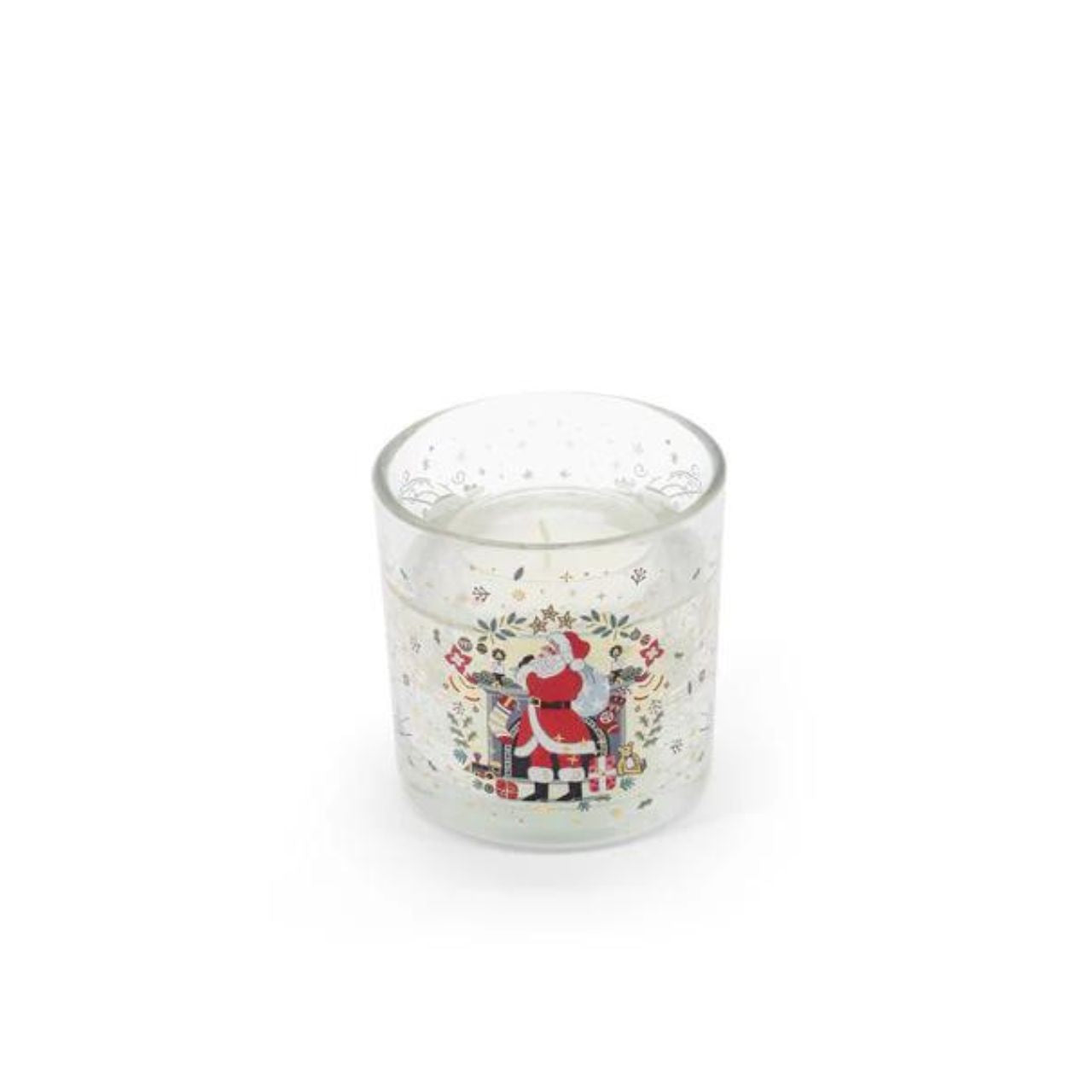 Santa LED Light Up Candle by Tipperary