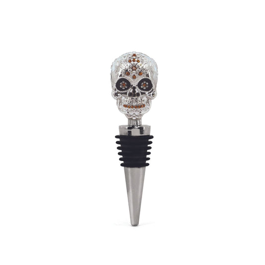 Tipperary Skull Bottle Stopper is a unique addition to your barware collection. Its intricate design featuring a skull adds a touch of style to your next gathering. Keep your wine fresh and secure with this must-have accessory.