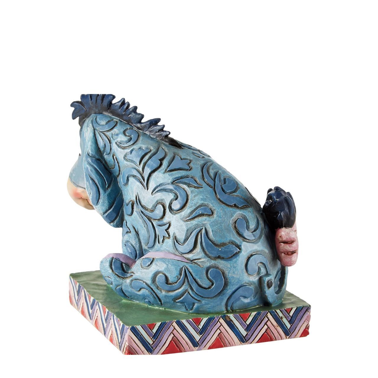 Eeyore is one of the most popular and loveable Disney characters. This figurine by award winning artist and sculptor, Jim Shore is a great addition to your Disney Traditions collection. The figurine is made from cast stone. Packed in a branded gift box.