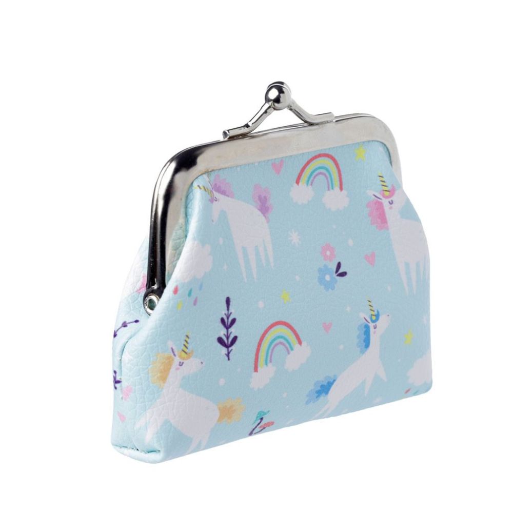 Unicorn Magic Tic Tac Purse  The Unicorn Magic Tic Tac Purse is an ideal accessory for any fan of the magical unicorn. With plenty of space for your tic tac and other small items, this purse is perfect for any magical outing. Crafted from sturdy materials and designed with love, this purse will keep your belongings safe.