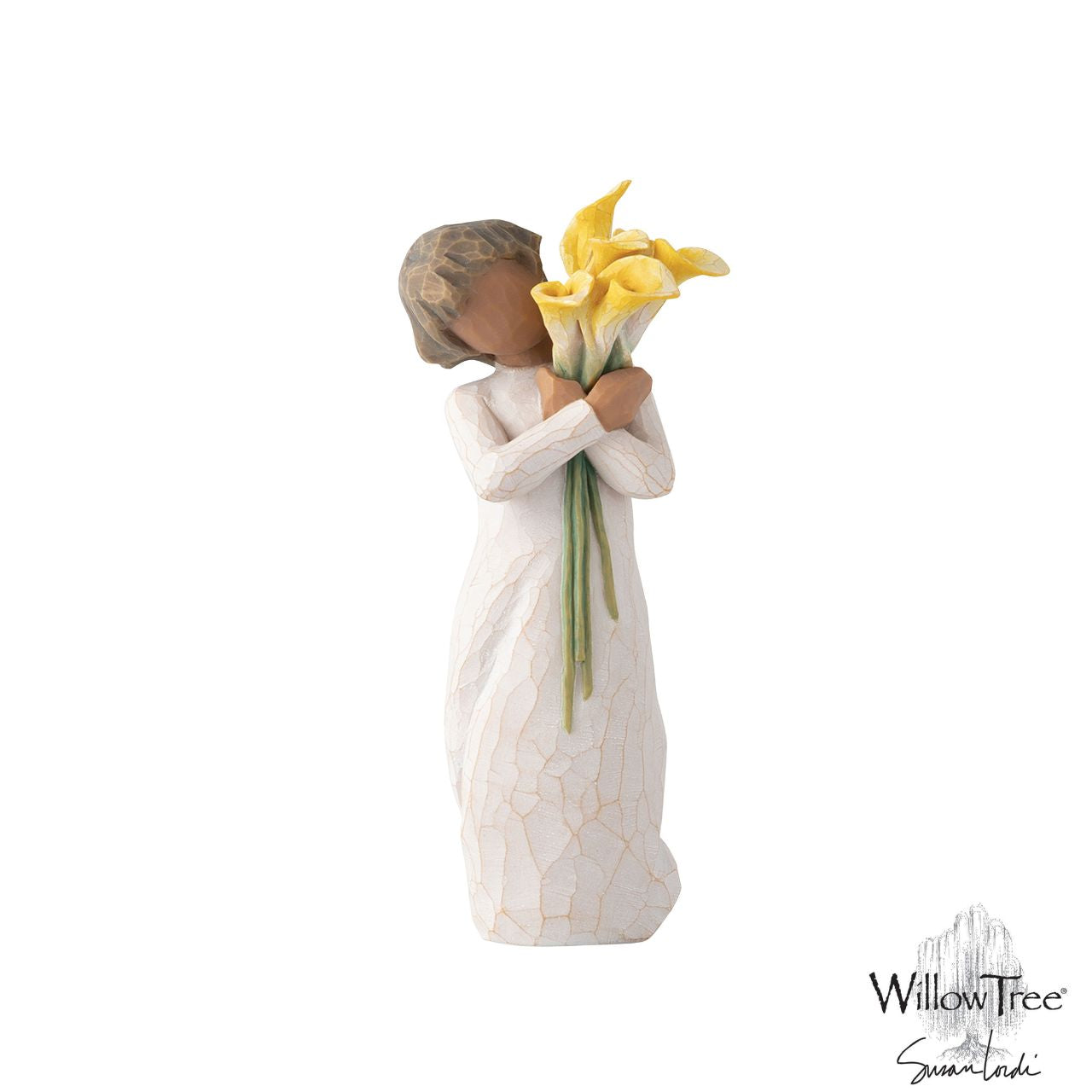 With Gratitude Figurine by Willow Tree  "A gift to say Thank You; to express gratitude to those who care for us, encourage and support us, and surround us with love and joy. A gift to oneself as a reminder to practice gratitude in daily life. And, for those who love flowers and gardening.