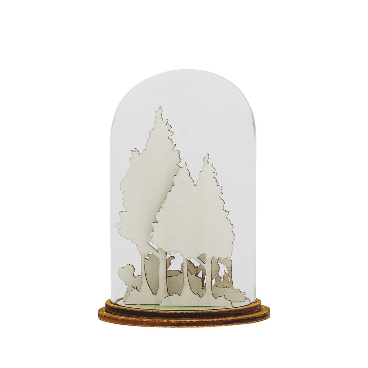 Bambi is joined by his woodland friends as he discovers his new surroundings in this beautiful and intricate layered figurine. This classic vintage style, decorative Kloche will make a stunning display in your home.