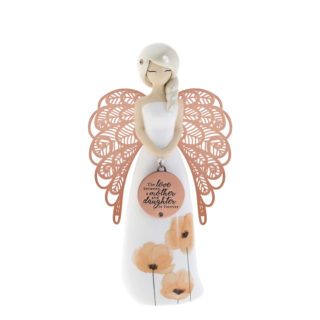 Thank You Angel Figurine - Mother & Daughter  Looking for a thoughtful gift that's both beautiful and meaningful? These stunning angels are the perfect way to show someone special just how much they mean to you. Standing 15.5cm tall, they are perfect as a gift and home decoration.