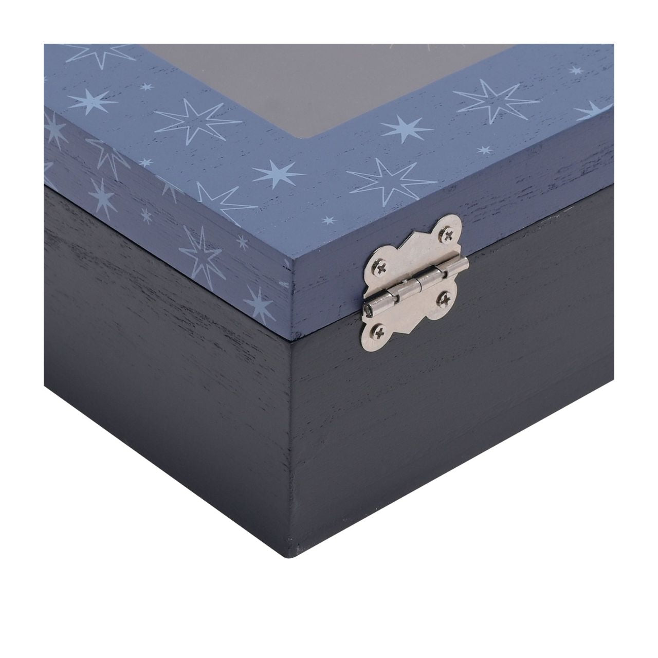 Celestial Photobox 6" x 4"  This attractive photobox provides a safe place for treasured keepsakes with a personalised touch.