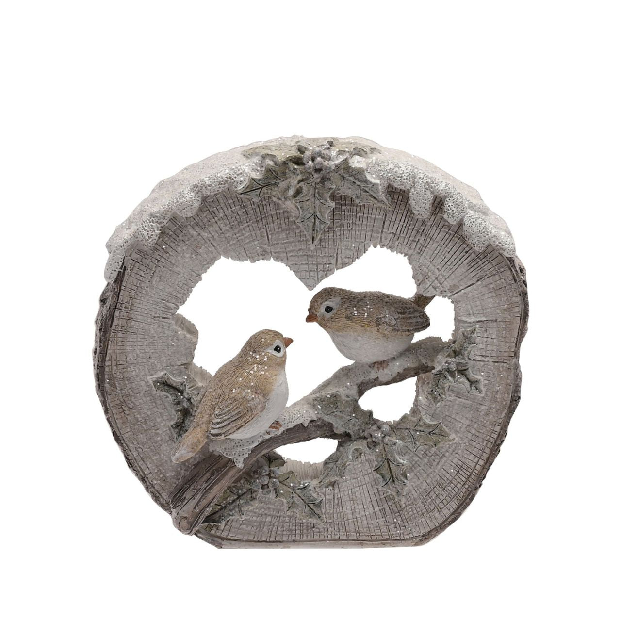 Christmas Two Robins Figurine