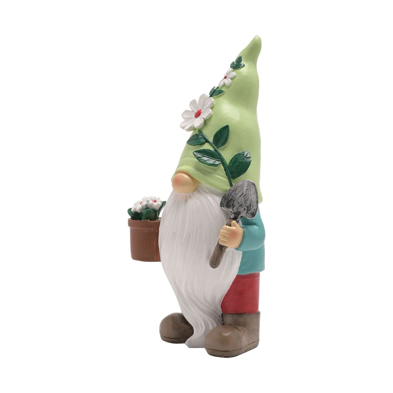 Country Living Flower Gonk With Pot Figurine  A Flower Gonk with Pot figurine by COUNTRY LIVING®.  This fun-filled decoration will raise smiles and add character to gardens.