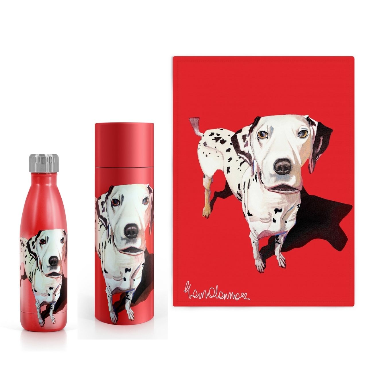 Metal dog clearance water bottle