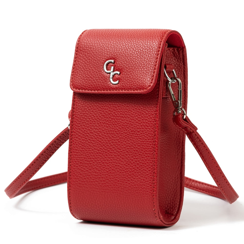 Mini red outlet handbag