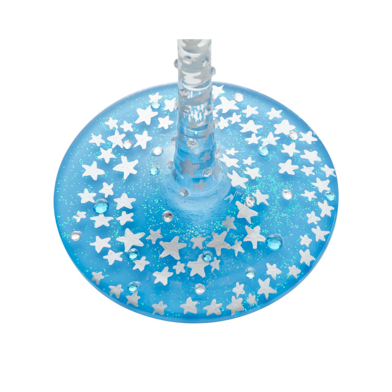 You're the Brightest Star Superbling Glass by Lolita  Some people come into our lives at our darkest time and bring with them enough light to steer us right. For those who brighten your day or night, celebrate their kindness and sparkle with this bedazzled wine glass.