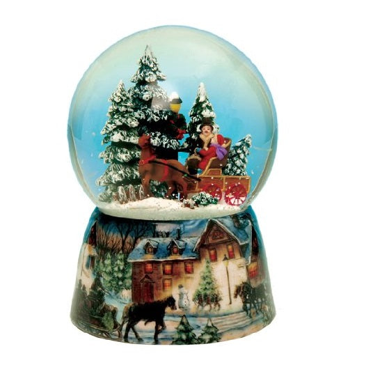 Musicbox World Snow Globe Winter Carriage – Horgan's of Blarney