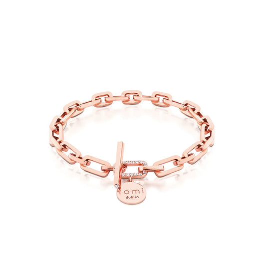 Romi Dublin Rose Gold Romi Chain Bracelet