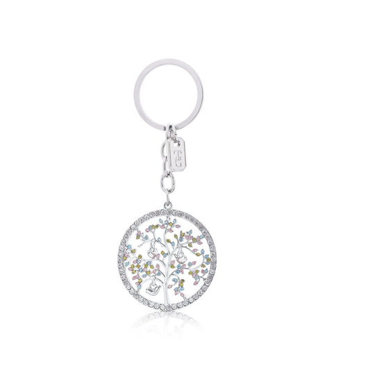 Tipperary Crystal Silver Tree of Life Keyring