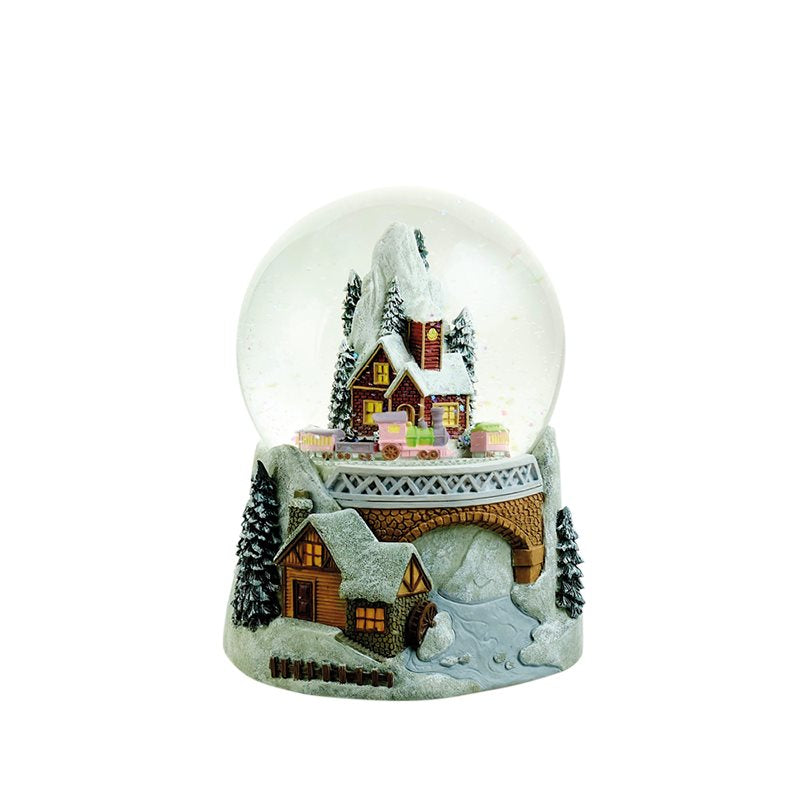 Snow Globe with Train Scene – Horgan's of Blarney